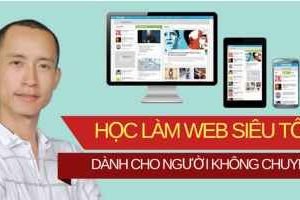 HƯỚNG DẪN LÀM WEB LANDING PAGE BÁN HÀNG ĐỈNH CAO DÀNH CHO NGƯỜI KHÔNG CHUYÊN
